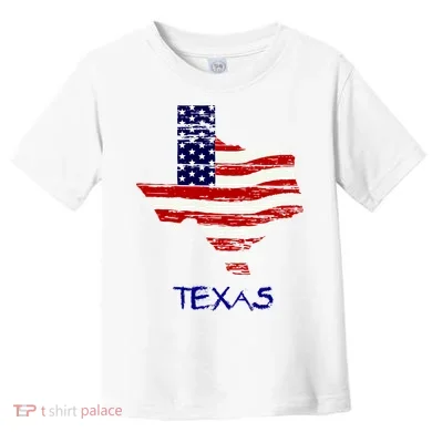 Texas USA Flag Toddler T-Shirt