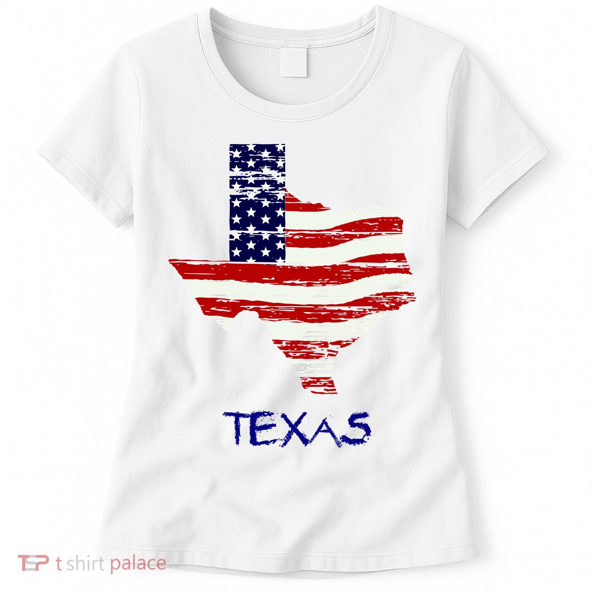 Texas USA Flag Women's T-Shirt