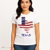 Texas USA Flag Women's T-Shirt thumb 4