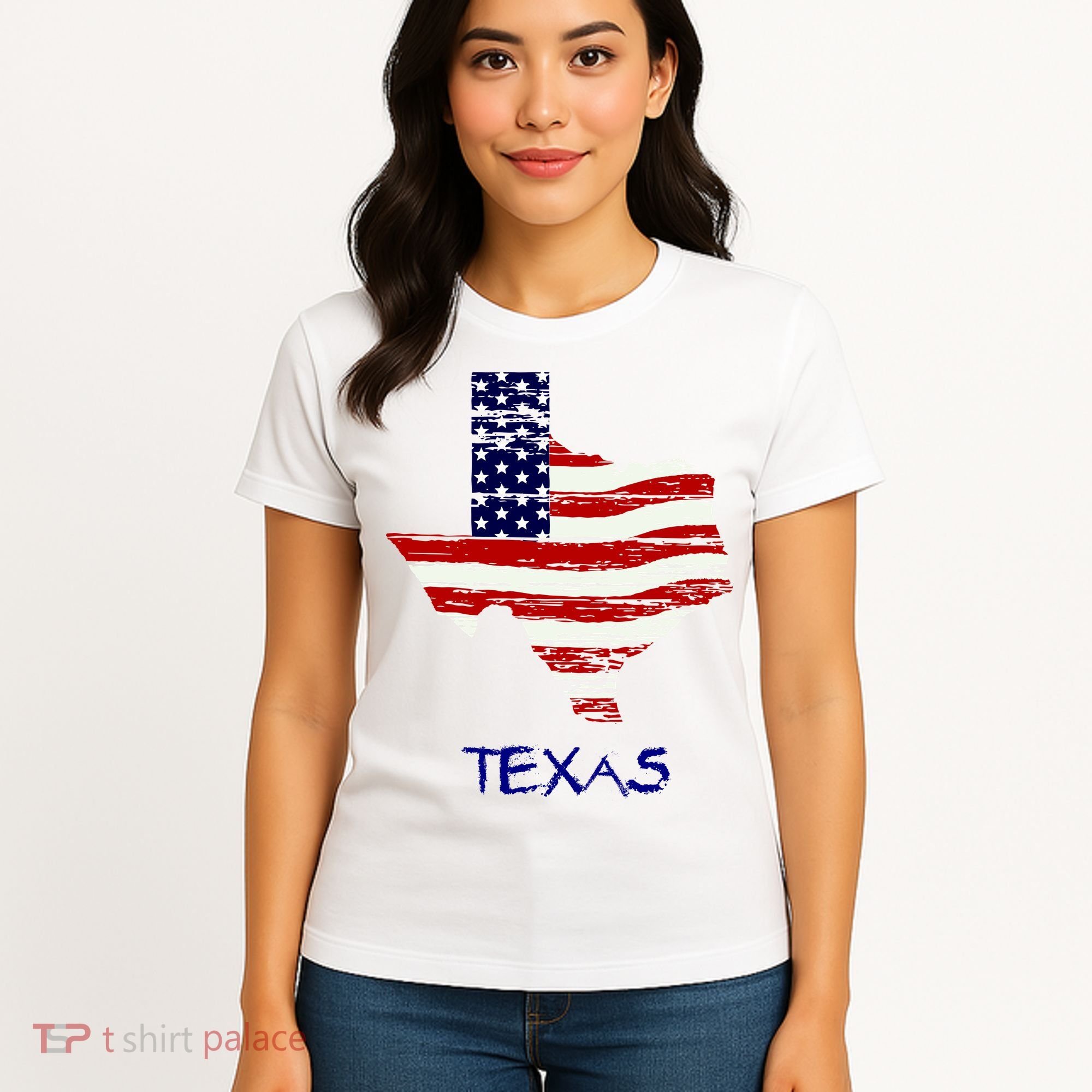 Texas USA Flag Women's T-Shirt