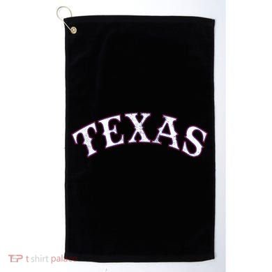 Texas Vintage Classic Logo Golf Towel