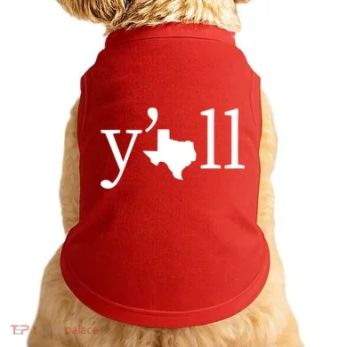 Texas Y'all Doggie Tank
