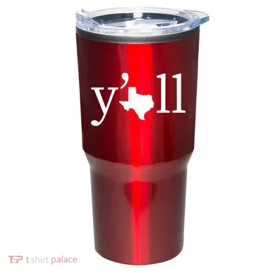Texas Y'all Tumbler