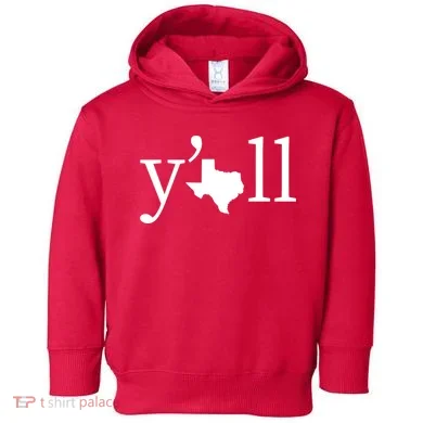 Texas Y'all Toddler Hoodie