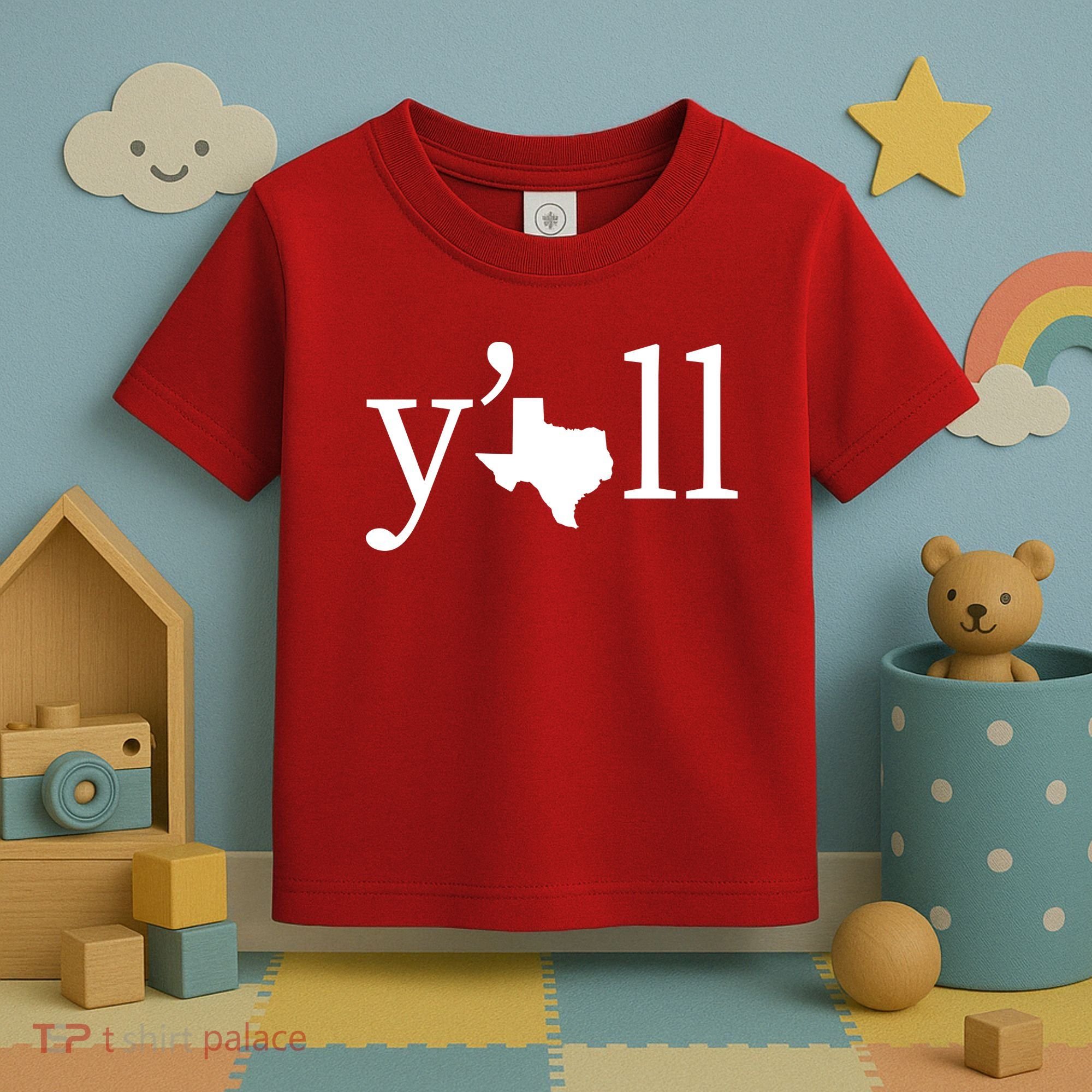 Texas Y'all Toddler T-Shirt