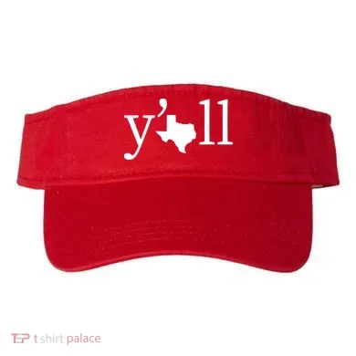 Texas Y'all Visor