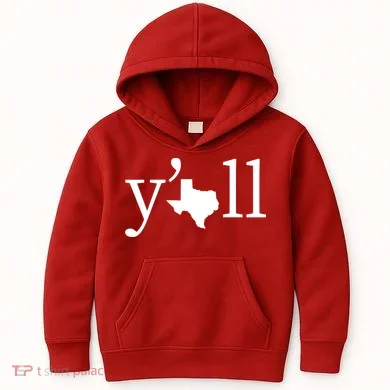 Texas Y'all Kids Hoodie