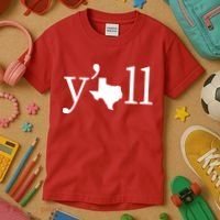 Texas Y'all Kids T-Shirt thumb 3