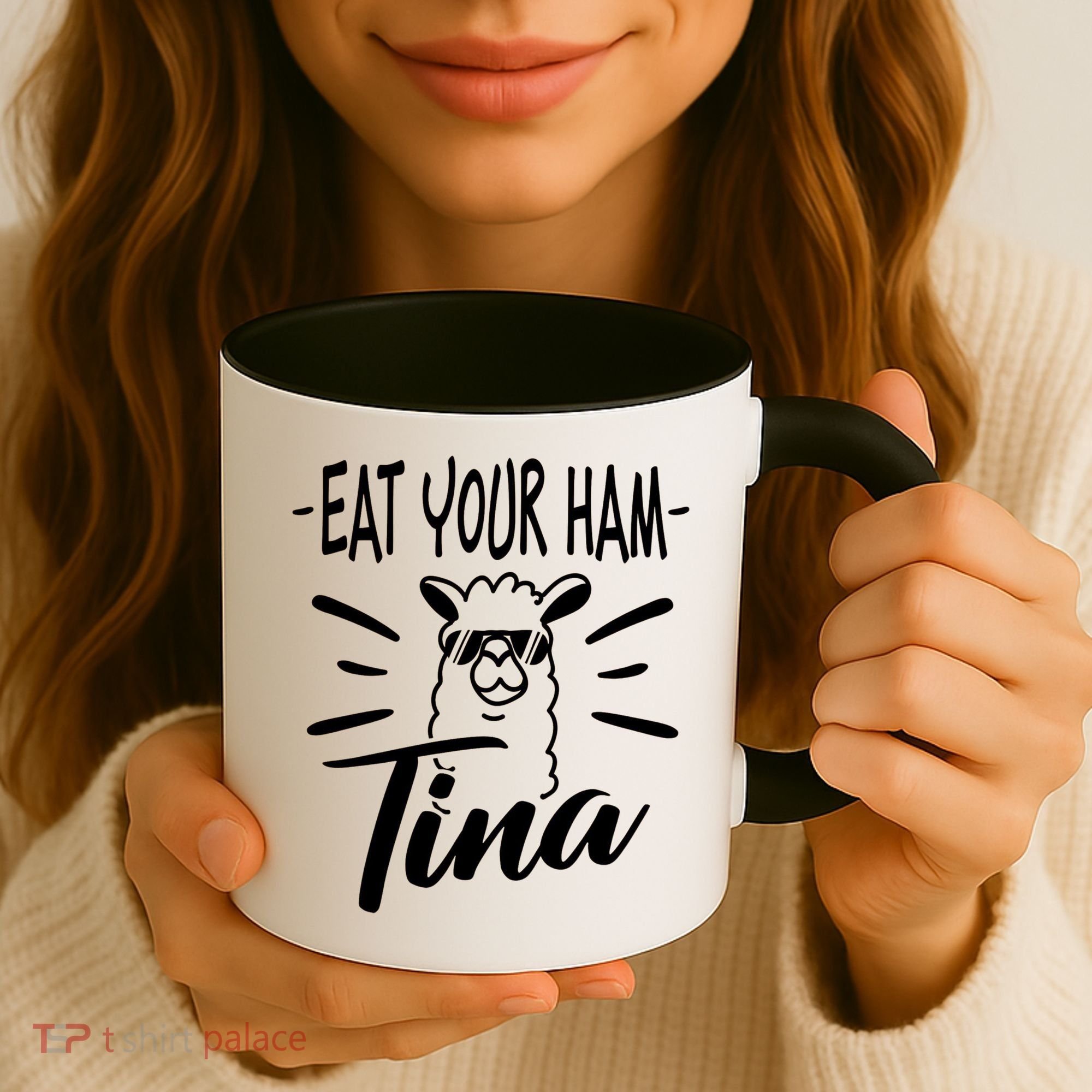 TINA EAT YOUR HAM FUNNY TINA EAT YOUR HAM Coffee Mug