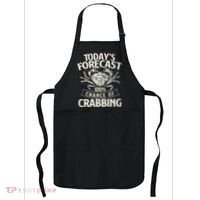 TodayS Forecast 100 Chance Of Crabbing Crab Crustaceans Apron thumb 0