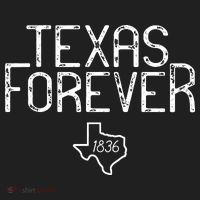 Texas Forever 1836 Aged Font Beanie thumb 2