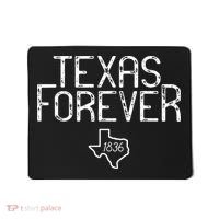 Texas Forever 1836 Aged Font Mousepad thumb 0