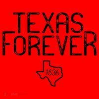 Texas Forever 1836 Aged Font Santa Hat thumb 1