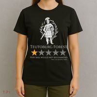 Teutoburg Forest 1-Star Review Funny Roman History T-Shirt thumb 4