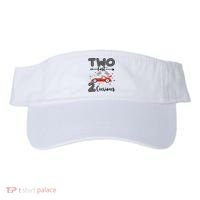 Two Fast 2 Curious Racing 2nd Birthday gift Visor thumb 0