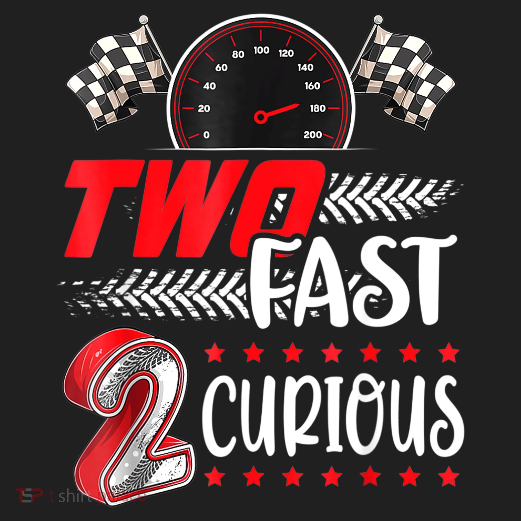 Two Fast 2 Curious Birthday Decorations 2nd Bday Women's Sweatshirt