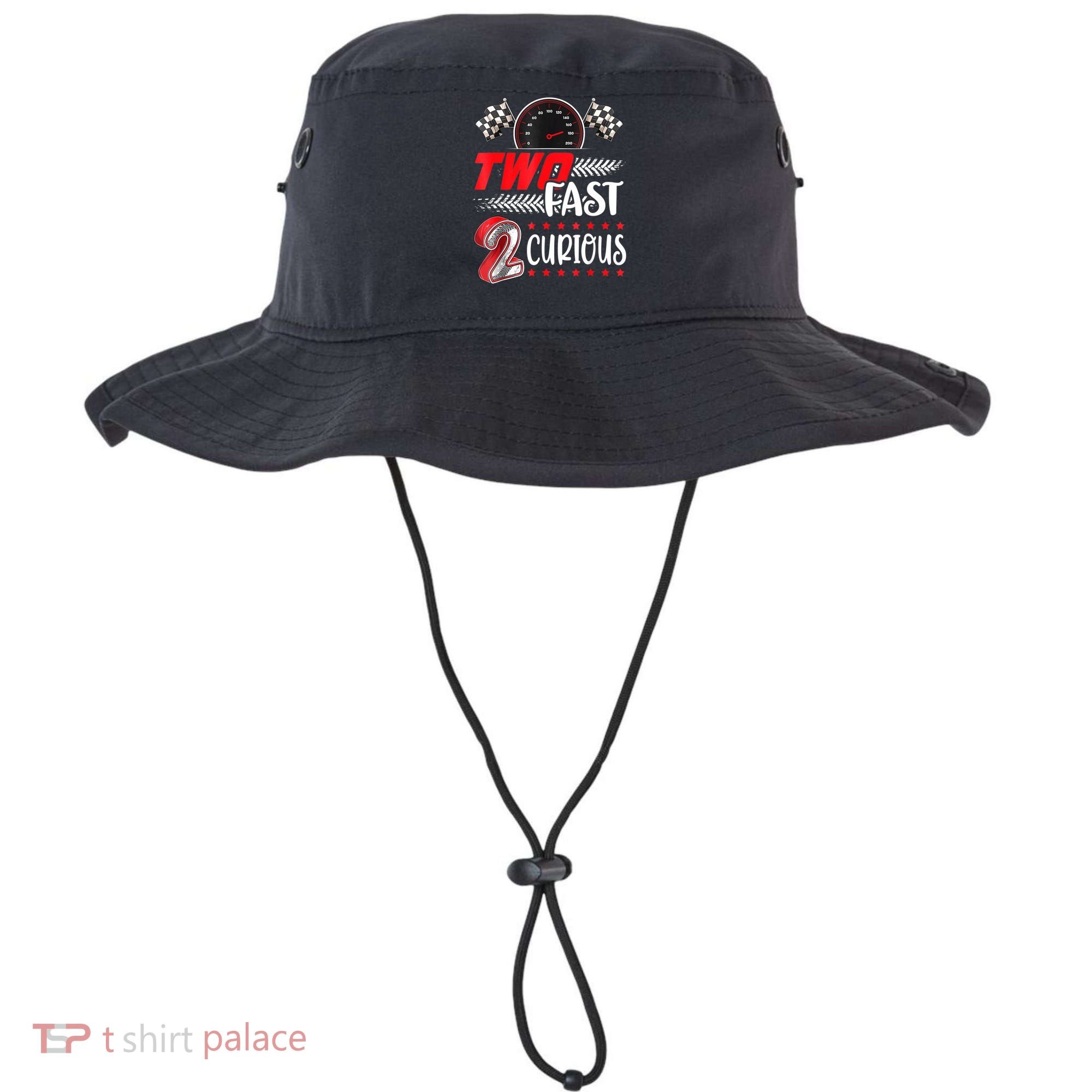 Two Fast 2 Curious Birthday Decorations 2nd Bday Bucket Hat