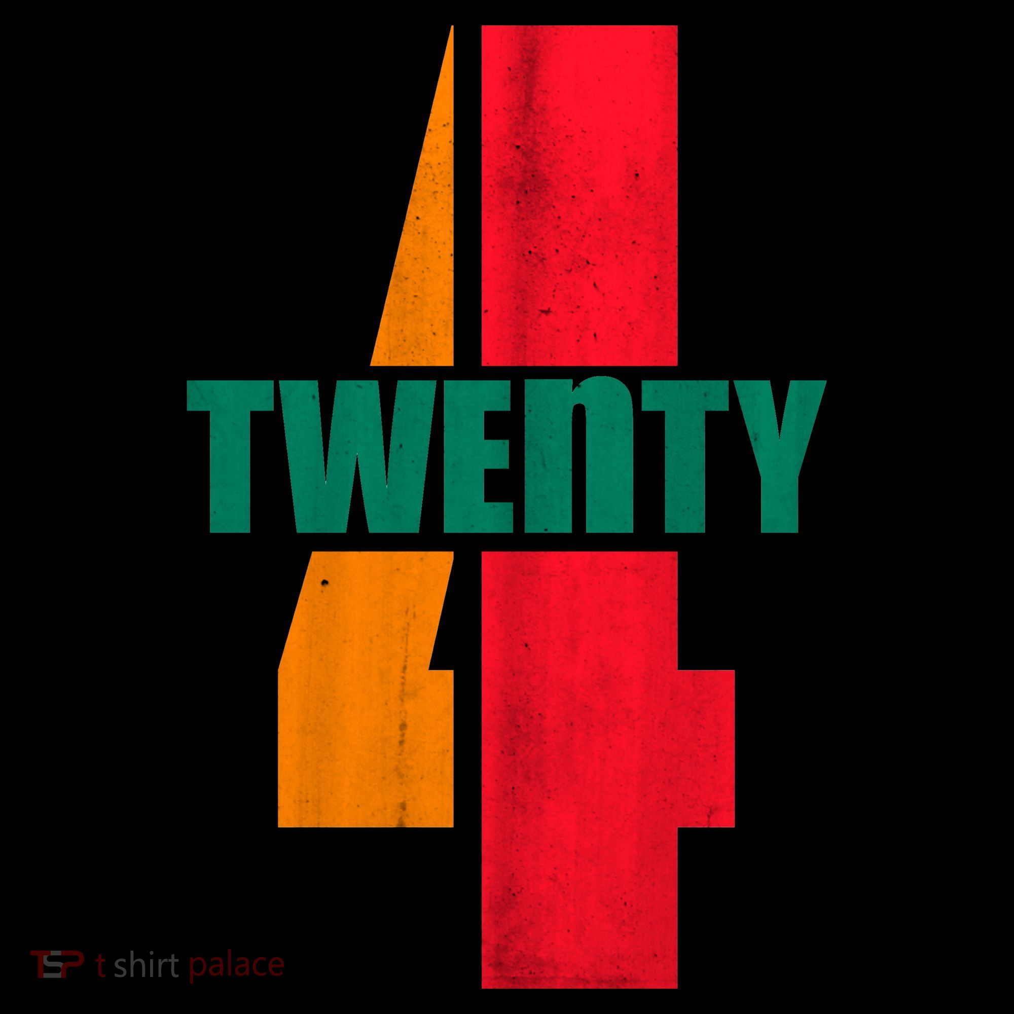 Twenty Four 24 Spoof Birthday Logo Coaster