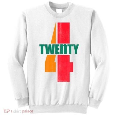 Twenty Four 24 Spoof Birthday Logo Sweatshirt