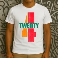 Twenty Four 24 Spoof Birthday Logo T-Shirt thumb 3