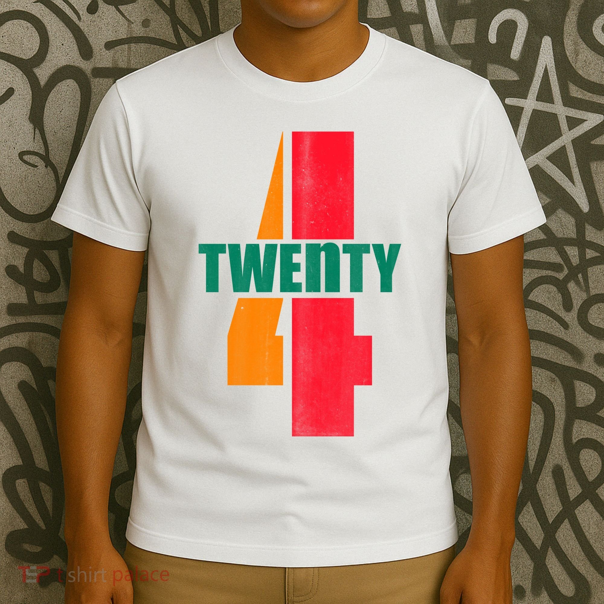 Twenty Four 24 Spoof Birthday Logo T-Shirt