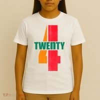 Twenty Four 24 Spoof Birthday Logo T-Shirt thumb 4