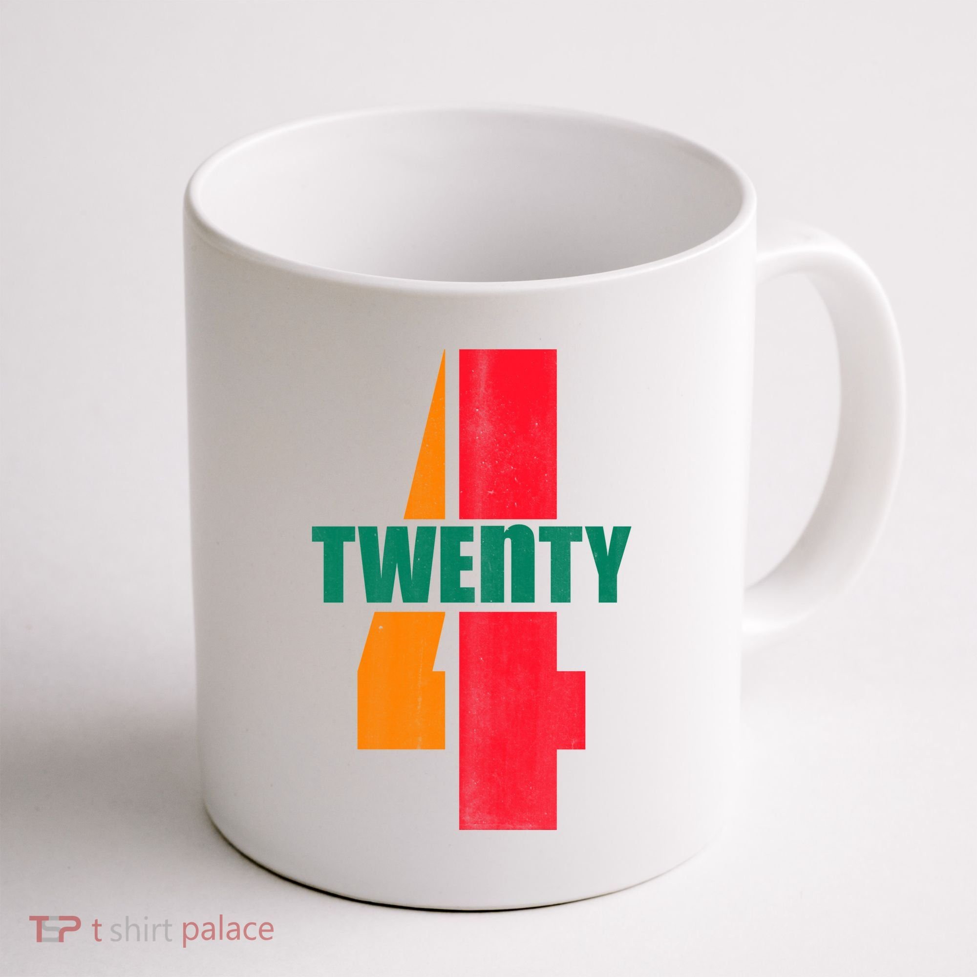 Twenty Four 24 Spoof Birthday Logo Coffee Mug