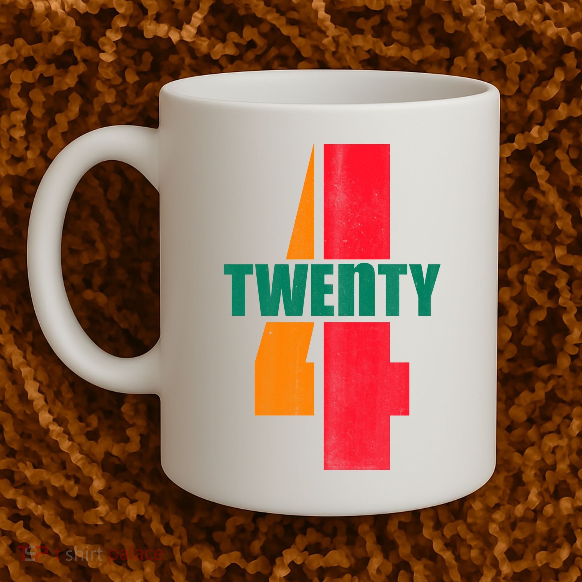 Twenty Four 24 Spoof Birthday Logo Coffee Mug