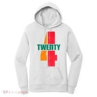 Twenty Four 24 Spoof Birthday Logo Women's Hoodie thumb 0