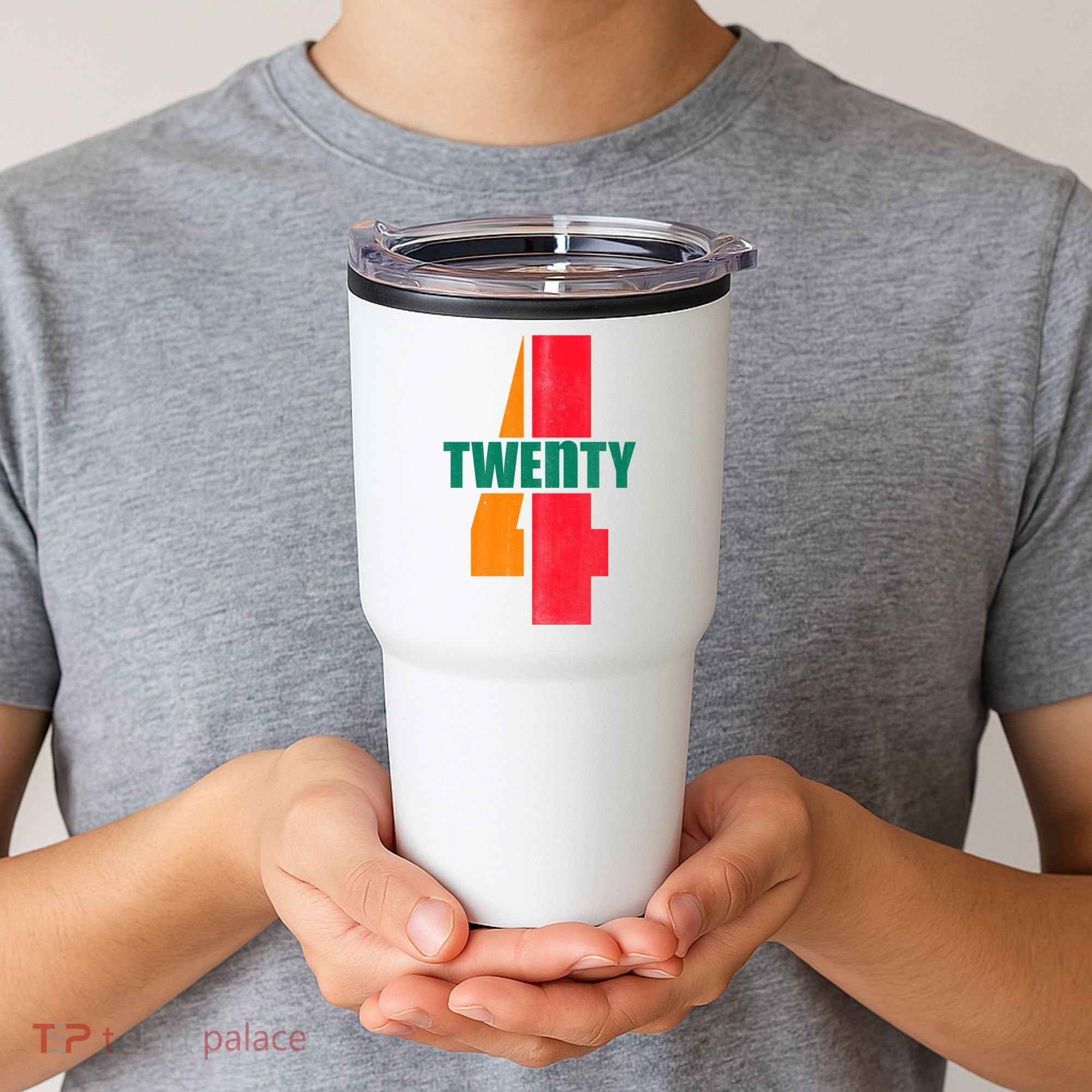 Twenty Four 24 Spoof Birthday Logo Tumbler