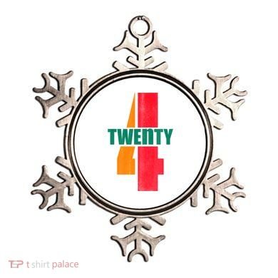Twenty Four 24 Spoof Birthday Logo Ornament