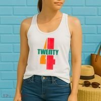 Twenty Four 24 Spoof Birthday Logo Women's Tank Top thumb 2