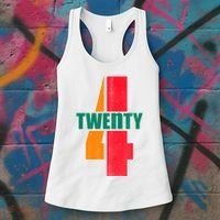 Twenty Four 24 Spoof Birthday Logo Women's Tank Top thumb 3