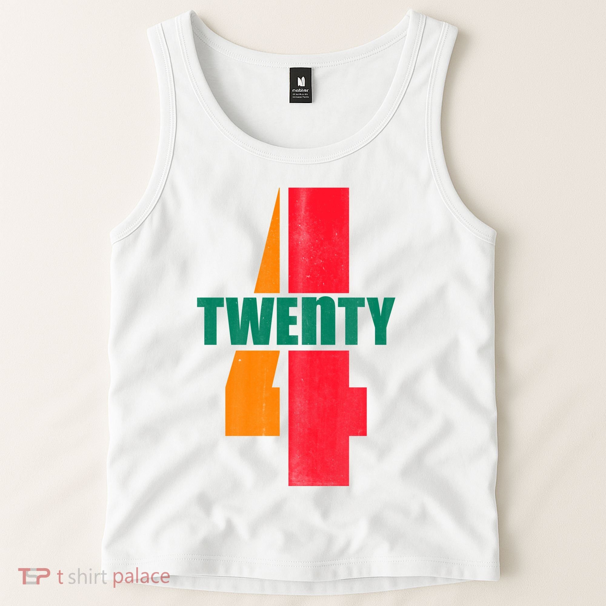 Twenty Four 24 Spoof Birthday Logo Tank Top