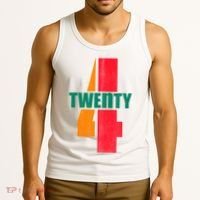 Twenty Four 24 Spoof Birthday Logo Tank Top thumb 3
