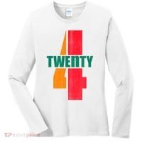 Twenty Four 24 Spoof Birthday Logo Women's Long Sleeve Shirt thumb 0