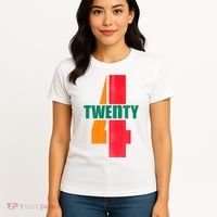 Twenty Four 24 Spoof Birthday Logo Women's T-Shirt thumb 4
