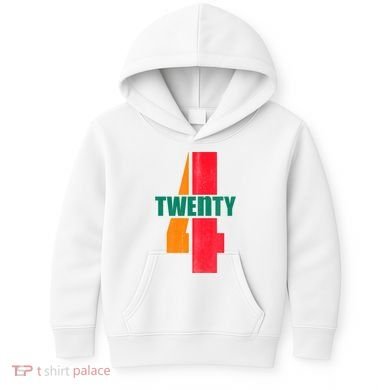Twenty Four 24 Spoof Birthday Logo Kids Hoodie