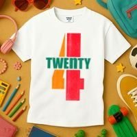 Twenty Four 24 Spoof Birthday Logo Kids T-Shirt thumb 3