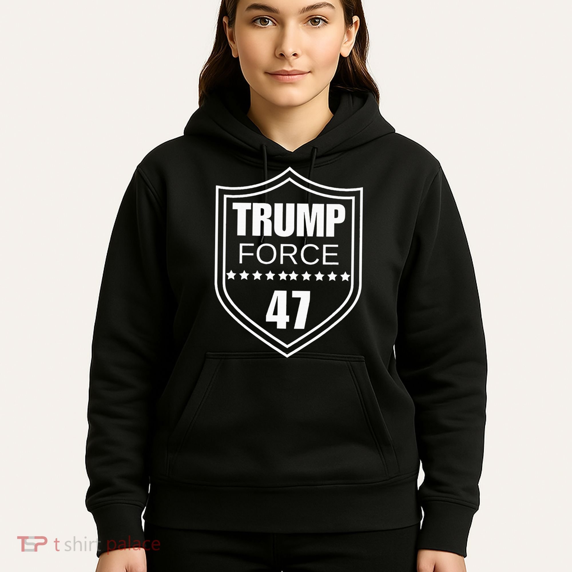 Trump Force 47 Ultra Maga More Than Ever Never Surrender Usa Hoodie