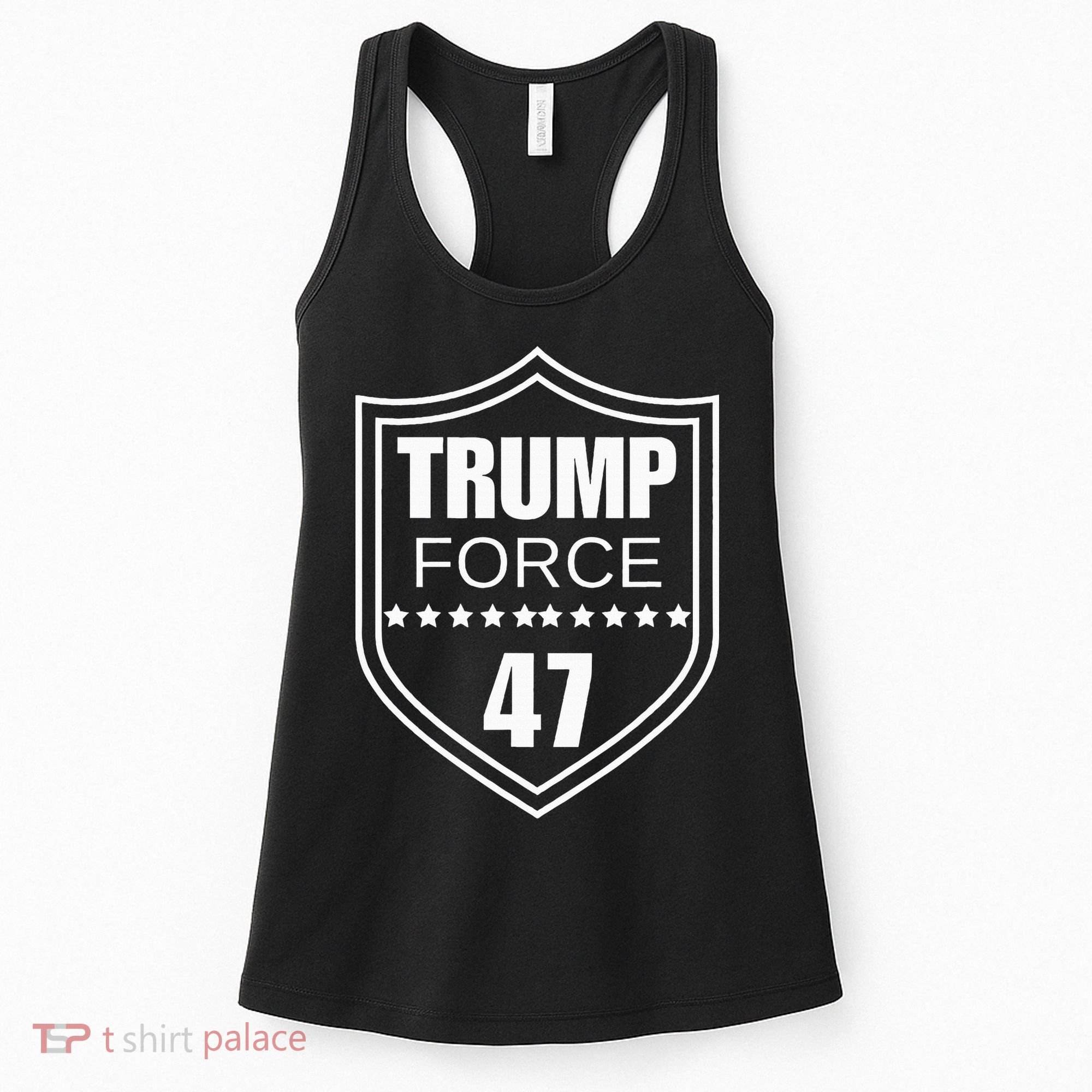 Trump Force 47 Ultra Maga More Than Ever Never Surrender Usa Women's Tank Top