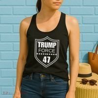 Trump Force 47 Ultra Maga More Than Ever Never Surrender Usa Women's Tank Top thumb 2