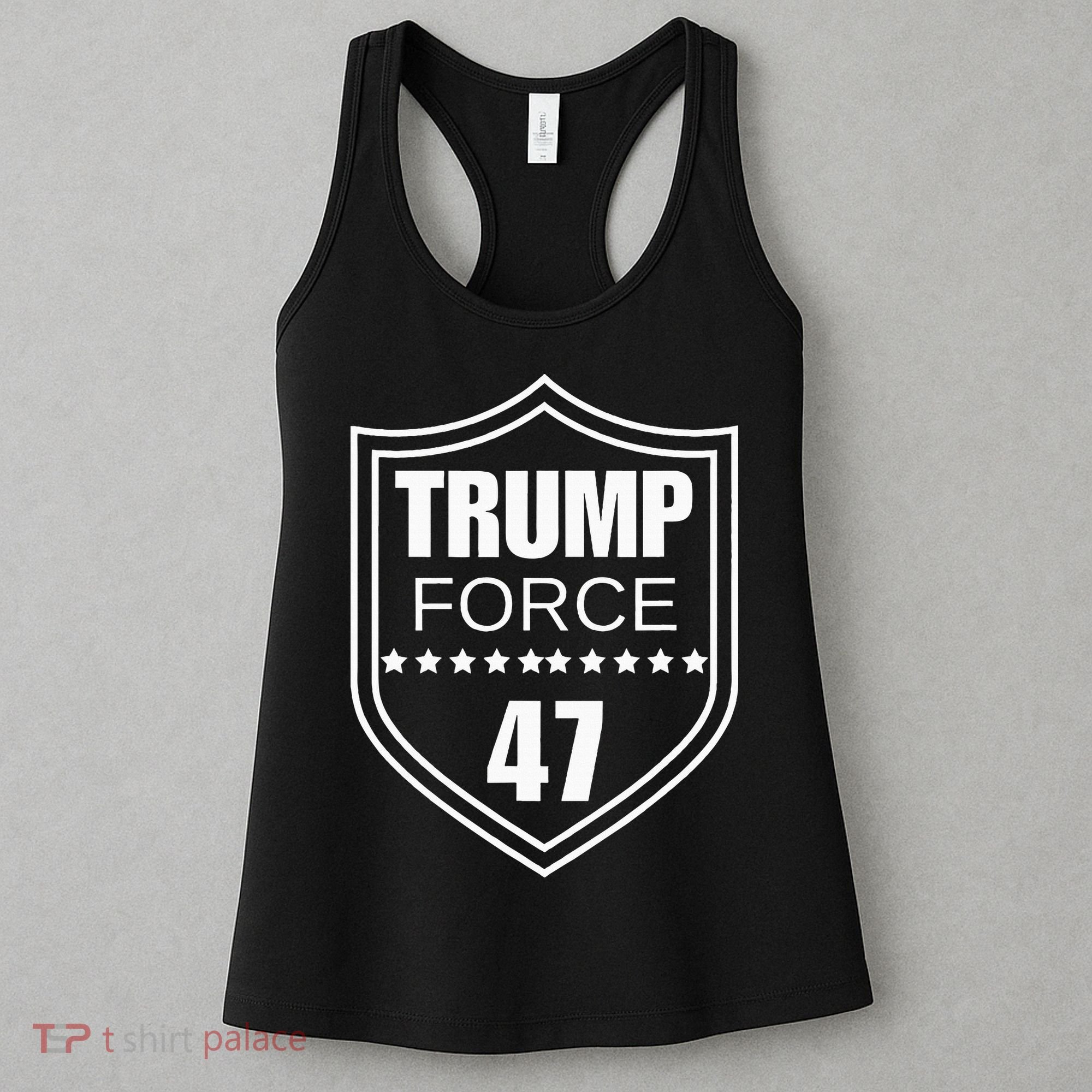 Trump Force 47 Ultra Maga More Than Ever Never Surrender Usa Women's Tank Top