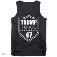 Trump Force 47 Ultra Maga More Than Ever Never Surrender Usa Tank Top thumb 0