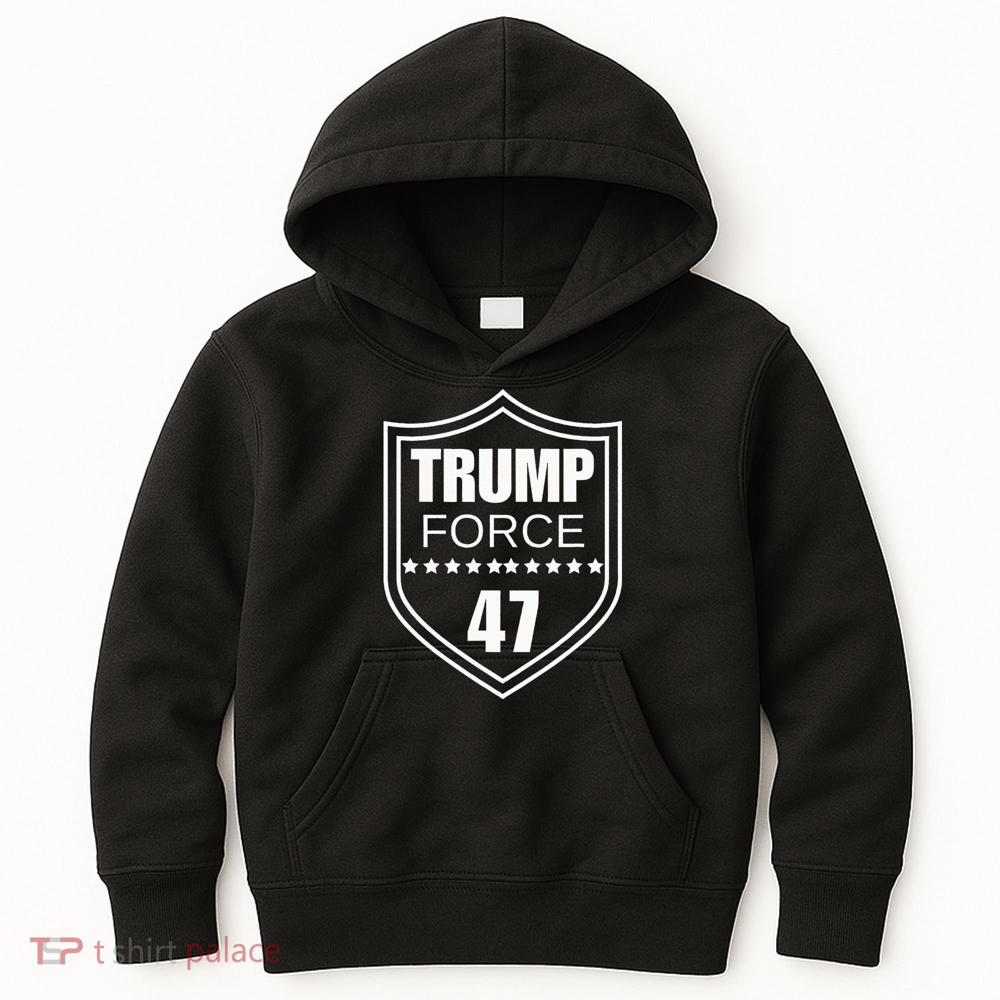 Trump Force 47 Ultra Maga More Than Ever Never Surrender Usa Kids Hoodie