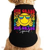 Team Fifth 5th Grade Squad Teacher Boy Girls Back To School Doggie Tank thumb 0