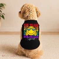 Team Fifth 5th Grade Squad Teacher Boy Girls Back To School Doggie Tank thumb 2