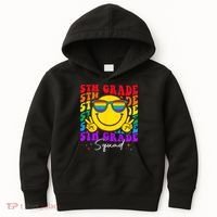 Team Fifth 5th Grade Squad Teacher Boy Girls Back To School Kids Hoodie thumb 0