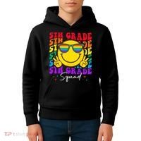 Team Fifth 5th Grade Squad Teacher Boy Girls Back To School Kids Hoodie thumb 4
