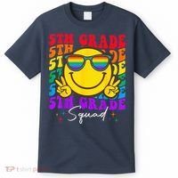Team Fifth 5th Grade Squad Teacher Boy Girls Back To School T-Shirt thumb 0